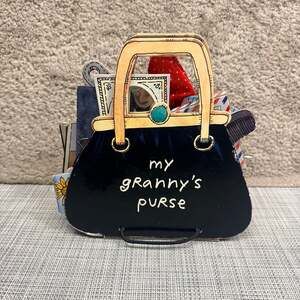 My Granny's Purse Interactive Children’s Board Book PH Hanson Workman Publishing